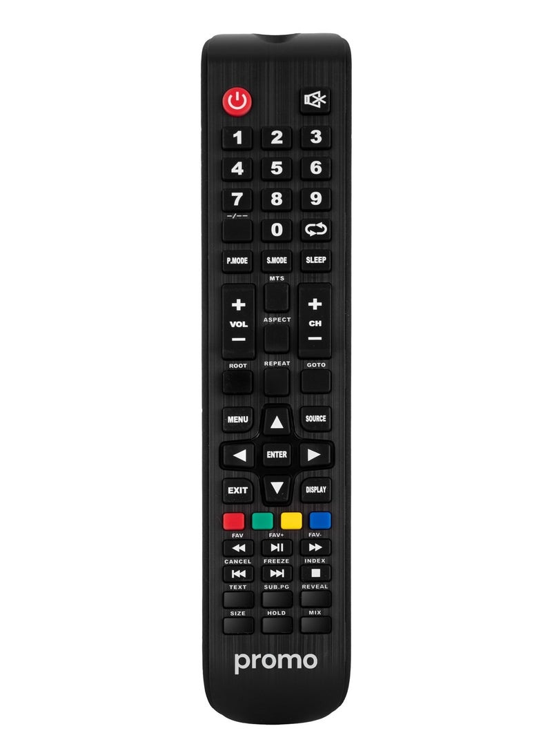 PROMO 43 Inch Full HD LED TV – 1080p Resolution, Frameless Design, HDMI & USB Ports - Image 2